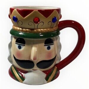 Nutcracker Christmas Burton & Burton King Noel Mug 16-20oz